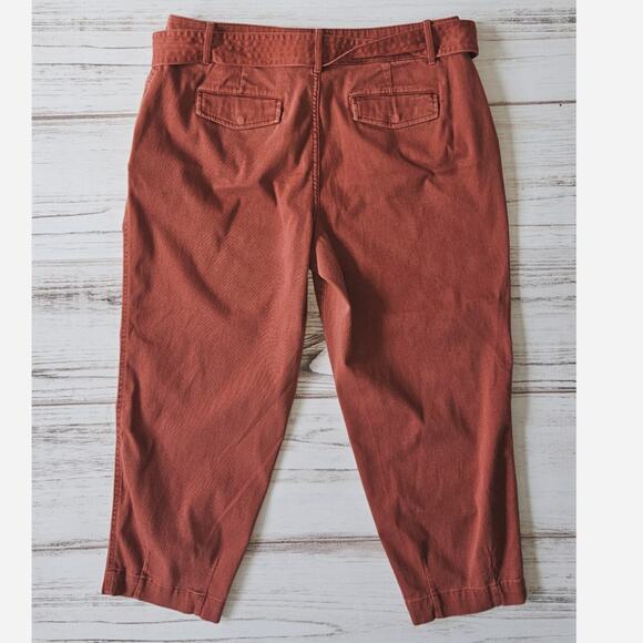 A New Day High Rise Paper Bag Belted Pants sz 16 - Picture 6 of 6